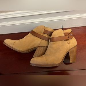 Rag & Bone Harrow Boots Booties Camel Tan Brown Size 39